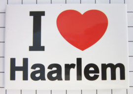 koelkastmagneet I ♥ Haarlem N_NH5.001