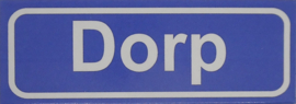 Koelkastmagneet plaatsnaambord Dorp