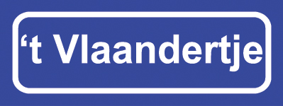 Koelkastmagneet plaatsnaambord 't Vlaandertje