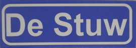 Koelkastmagneet plaatsnaambord De Stuw