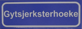 Koelkastmagneet plaatsnaambord Gytsjerksterhoeke
