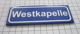 koelkastmagneet plaatsnaambord Westkapelle P_ZE7.9001