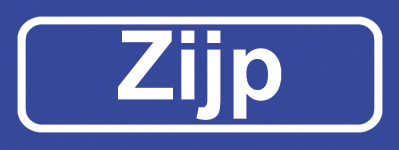 Koelkastmagneet plaatsnaambord Zijp