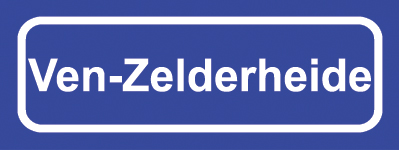 Koelkastmagneet plaatsnaambord Ven-Zelderheide