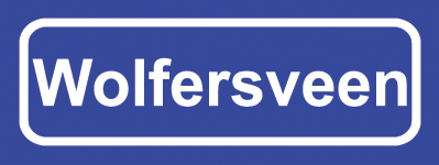 Koelkastmagneet plaatsnaambord Wolfersveen
