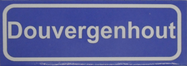 Koelkastmagneet plaatsnaambord Douvergenhout