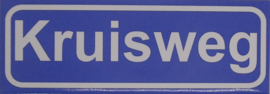 Koelkastmagneet plaatsnaambord Kruisweg