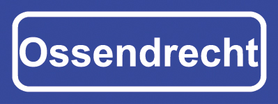 Koelkastmagneet plaatsnaambord Ossendrecht