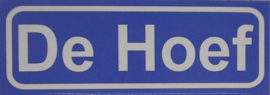 Koelkastmagneet plaatsnaambord De Hoef