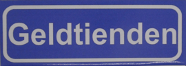 Koelkastmagneet plaatsnaambord Geldtienden