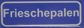 Koelkastmagneet plaatsnaambord Frieschepalen