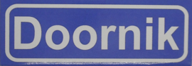 Koelkastmagneet plaatsnaambord Doornik