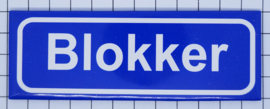 koelkastmagneet plaatsnaambord Blokker P_NH5.5004