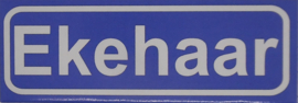 Koelkastmagneet plaatsnaambord Ekehaar