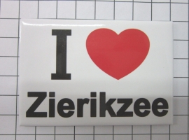 koelkastmagneet I love Zierikzee N_ZE6.001