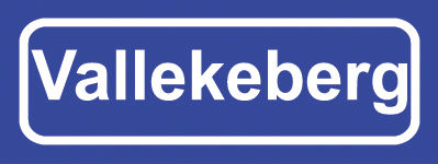 Koelkastmagneet plaatsnaambord Vallekeberg