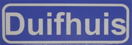 Koelkastmagneet plaatsnaambord Duifhuis