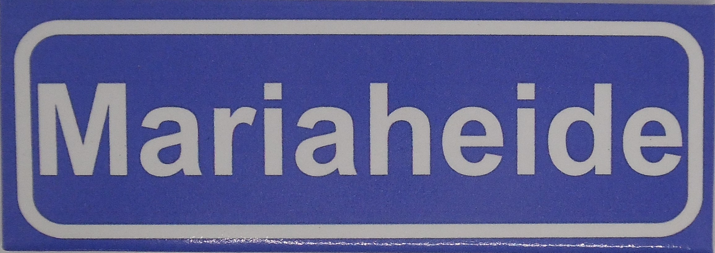 Koelkastmagneet plaatsnaambord Mariaheide