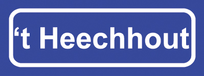 Koelkastmagneet plaatsnaambord 't Heechhout