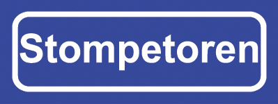 Koelkastmagneet plaatsnaambord Stompetoren
