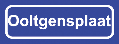 Koelkastmagneet plaatsnaambord Ooltgensplaat