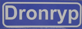 Koelkastmagneet plaatsnaambord Dronryp