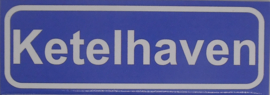Koelkastmagneet plaatsnaambord Ketelhaven