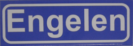 Koelkastmagneet plaatsnaambord Engelen
