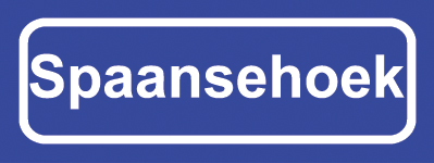 Koelkastmagneet plaatsnaambord Spaansehoek