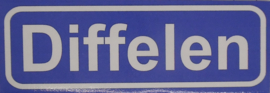Koelkastmagneet plaatsnaambord Diffelen