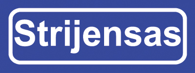 Koelkastmagneet plaatsnaambord Strijensas