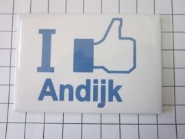 123 Magneet I like Andijk