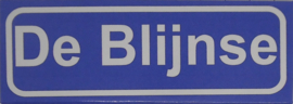 Koelkastmagneet plaatsnaambord De Blijnse