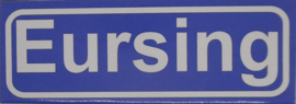 Koelkastmagneet plaatsnaambord Eursing