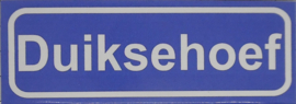 Koelkastmagneet plaatsnaambord Duiksehoef
