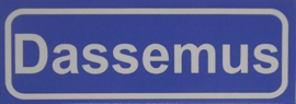 Koelkastmagneet plaatsnaambord Dassemus