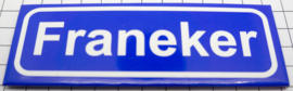 koelkastmagneet plaatsnaambord Franeker P_FR12.0001