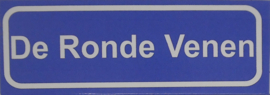 Koelkastmagneet plaatsnaambord De Ronde Venen