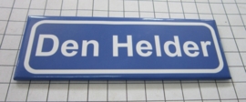 koelkastmagneet plaatsnaambord  Den Helder  P_NH8.0001