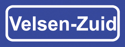 Koelkastmagneet plaatsnaambord Velsen-Zuid