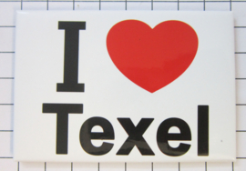 koelkastmagneet I ♥ Texel N_NH3.001