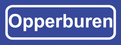 Koelkastmagneet plaatsnaambord Opperburen