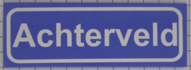 Koelkastmagneet plaatsnaambord Achterveld