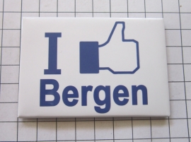 koelkastmagneet I like Bergen  N_NH6.002