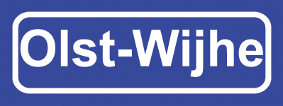 Koelkastmagneet plaatsnaambord Olst-Wijhe