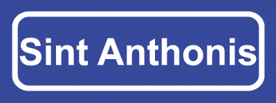 Koelkastmagneet plaatsnaambord Sint Anthonis