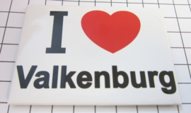 koelkastmagneet I ♥ Valkenburg N_LI2.001