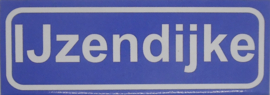 Koelkastmagneet plaatsnaambord Ijzendijke