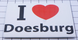 koelkastmagneet I ♥ Doesburg N_GE7.001