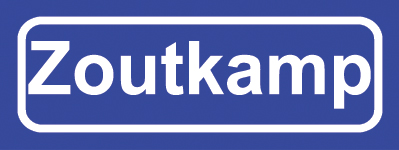 Koelkastmagneet plaatsnaambord Zoutkamp